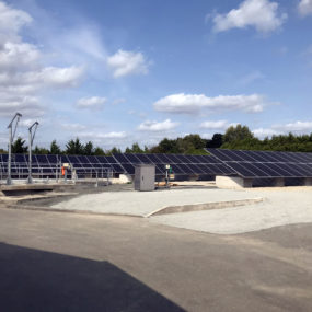 panneaux photovoltaïque mayenne inno watt station épuration