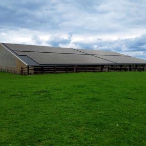 panneau photovoltaique manège à chevaux mayenne